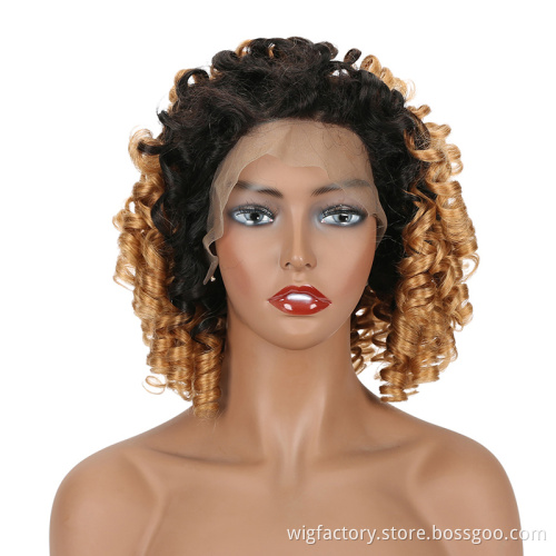 glueless short bob lace wigs, cheap price colored bob lace human wig, straight bob color wig